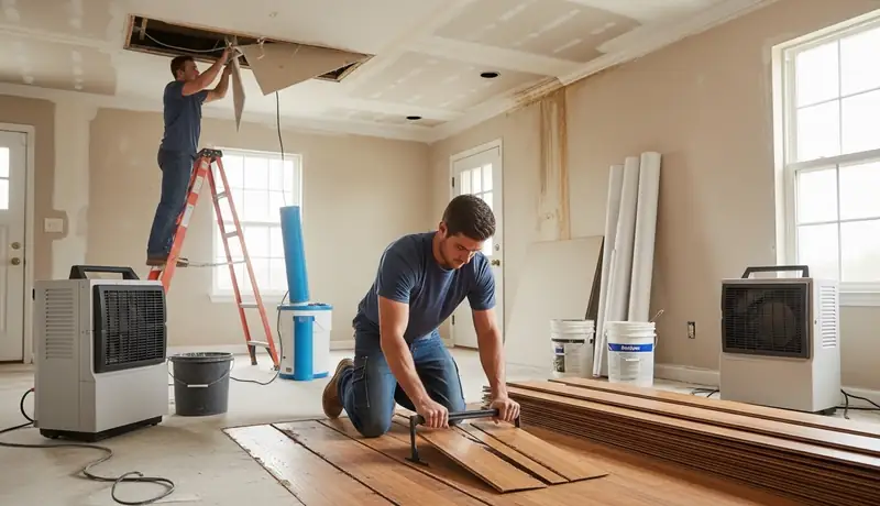 Residential Water Damage Repair Service in Rocklin, CA in Rocklin, CA