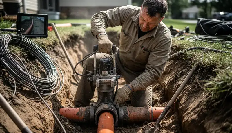 Sewer Line Repair in Rocklin, CA