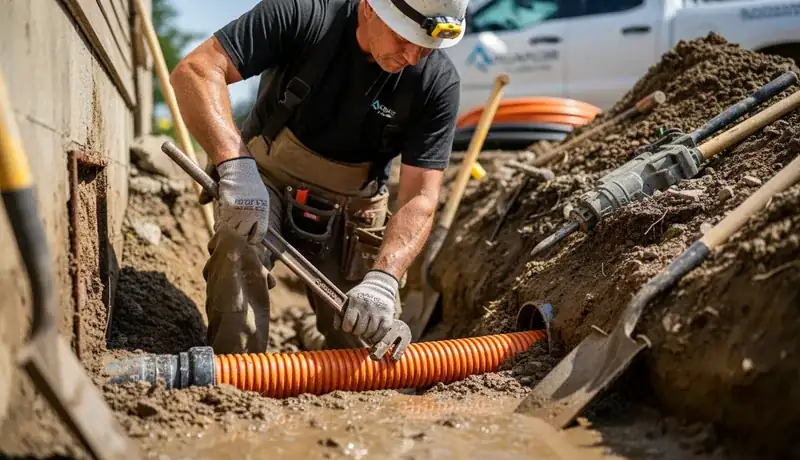 Sewer Line Replacement in Rocklin, CA